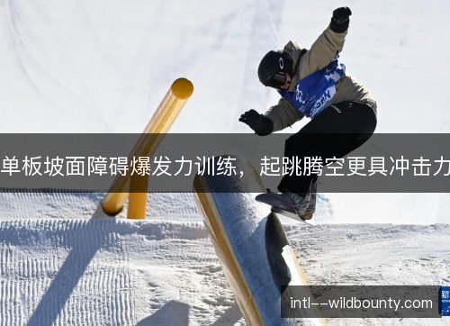 单板坡面障碍爆发力训练，起跳腾空更具冲击力